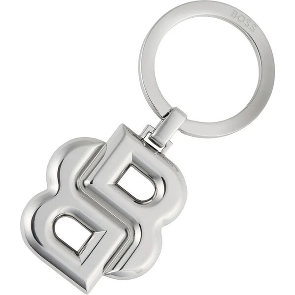 Kľúčenka BOSS Double B Shinny Chrome 65545187