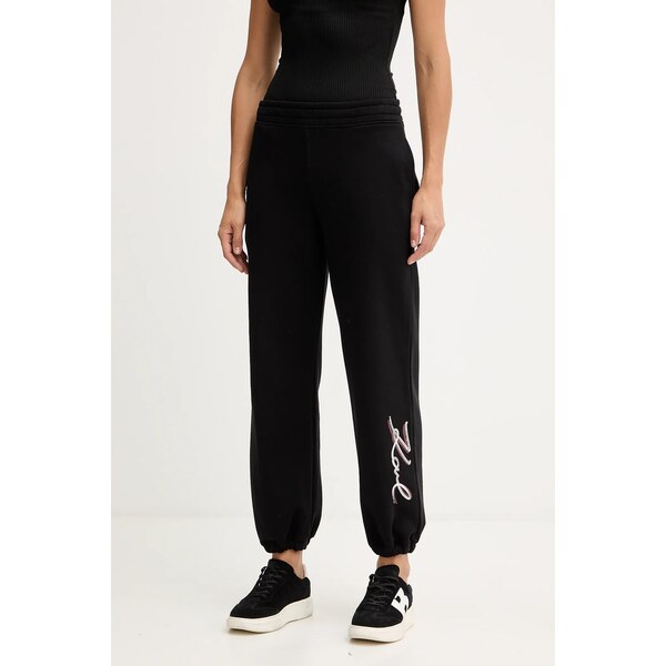 Bavlnené tepláky Karl Lagerfeld 65546293