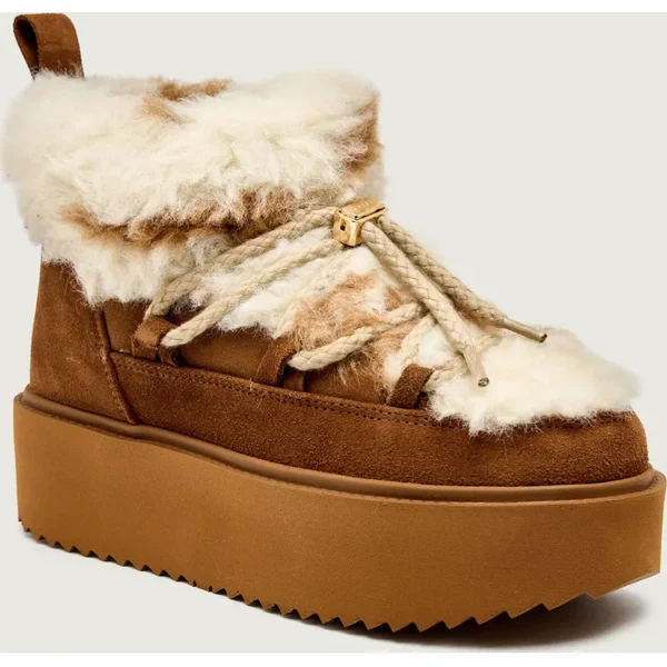 INUIKII Snehule TEDDY PLATFORM | shearling | zamsz 65546944