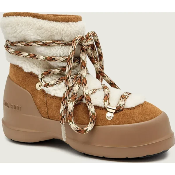 Moon Boot Snehule LUNA SHEARLING | semiš 65547017