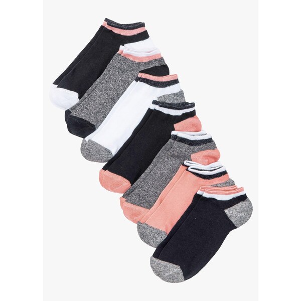 bonprix Tenisové ponožky z bio bavlny (7 ks), farba čierna 44789338