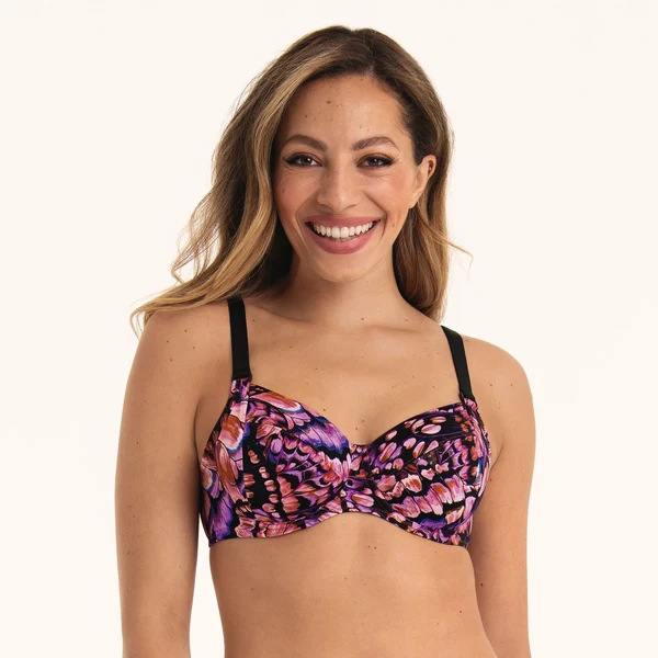 Style Smilla Top Bikini - vrchný diel 8444-1 rosewood - Anita Classix 65552368