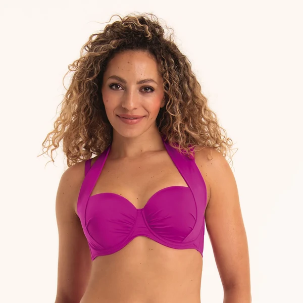 Style Catalina Top Bikini - horný diel 8771-1 passion pink - RosaFaia 65552470