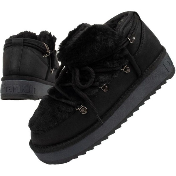 D.Franklin dámske zimné topánky [DFSH370011-BLAC] dámske 65555849