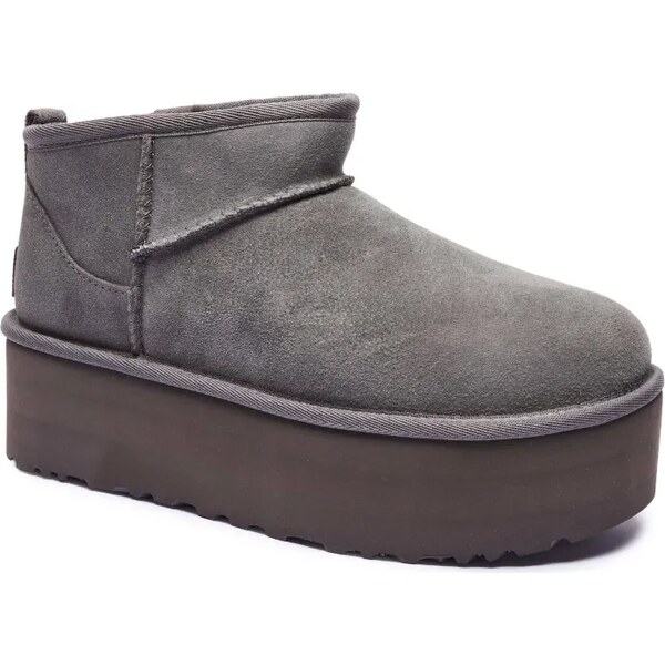 UGG Snehule W CLASSIC ULTRA MINI | semiš 64846965