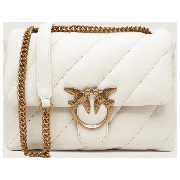 Pinko Kožená kabelka na rameno LOVE BIG PUFF CL SHEEP NAPPA 37781049