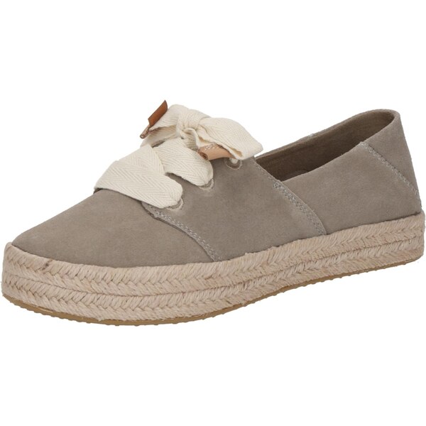 TOMS Espadrilky tmavobéžová 65893022