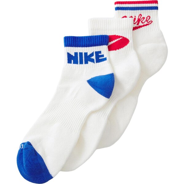 NIKE Športové ponožky námornícka modrá / jasne červená / biela 65560041