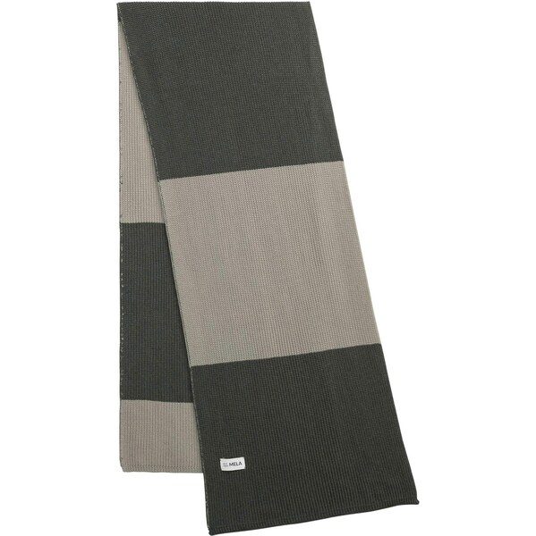 MELA Šál Kazim sivá / jedľová 65894870