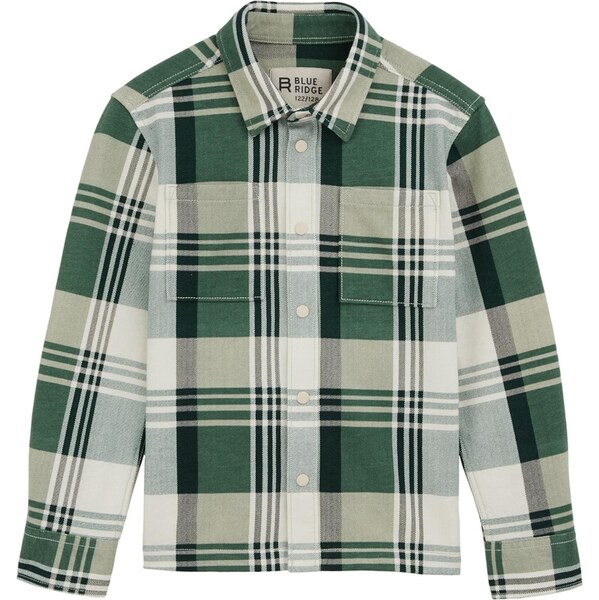 WE Fashion Košeľa jedľová / svetlozelená 65886820