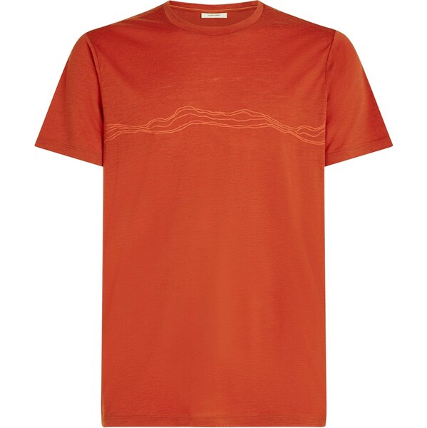 ICEBREAKER Funkčné tričko TechLite oranžová / svetlooranžová 65559001