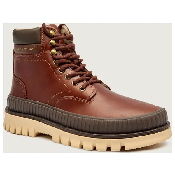Gant Kožené vysoké topánky Nebrada 65546996