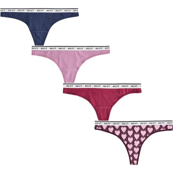 Next Tangá námornícka modrá / orchideová / burgundská 65891862