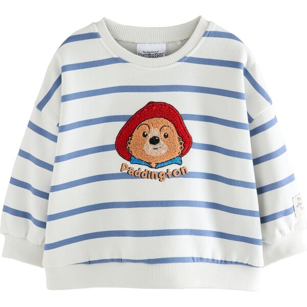 Next Mikina modrá / oranžová / červená / biela 65892148