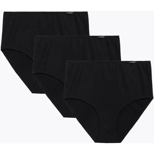 Atlantic 3-PACK dámske maxi nohavičky 65564325