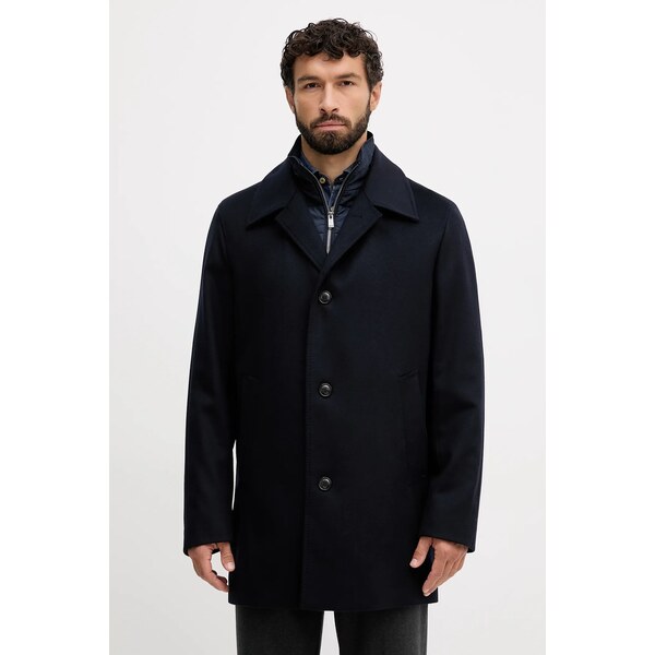 Vlnený kabát BOSS H-Clark-Bib-S-254 65581889