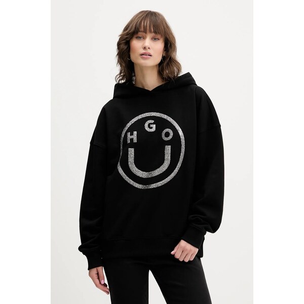 Bavlnená mikina Hugo Blue Dolasa_B_2 65581865