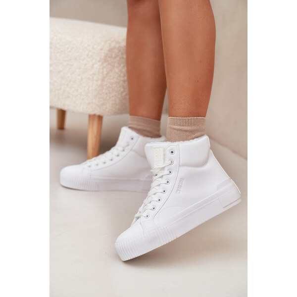 Big Star Shoes Ocieplane Trampki Damskie Na Platformie Big Star 66663551