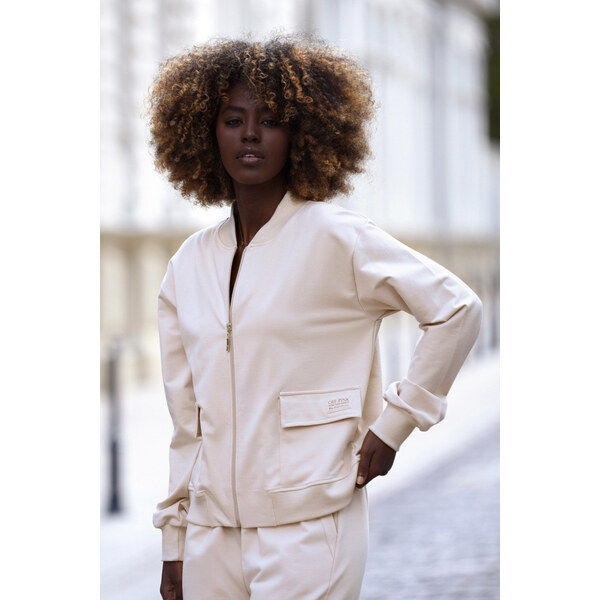 OFF PINK PILLAR BLOUSE 65574406