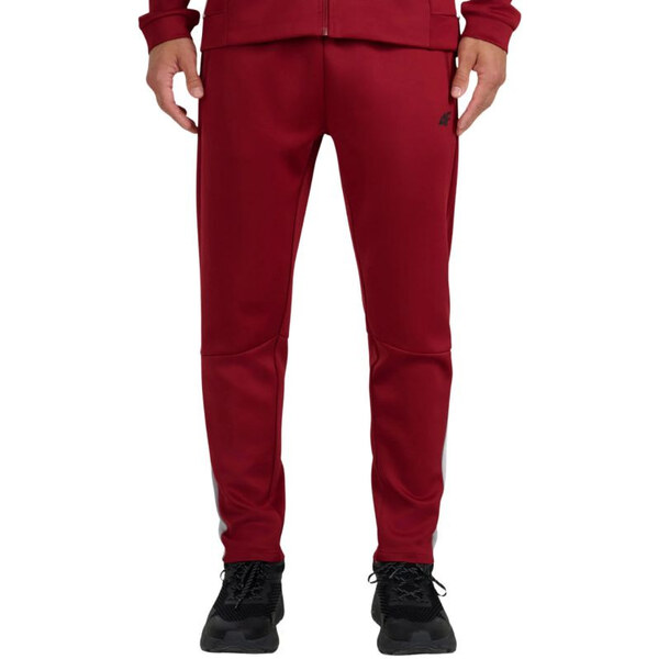 Pánske nohavice 4F FNK M0936 tmavočervené 4FWAW25TFTRM0936 61S 65574666