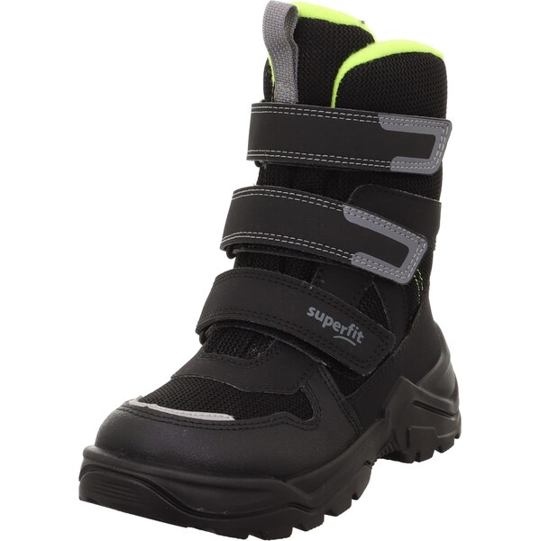 SUPERFIT Snehule SNOW MAX sivá / svetlozelená / čierna 65576976