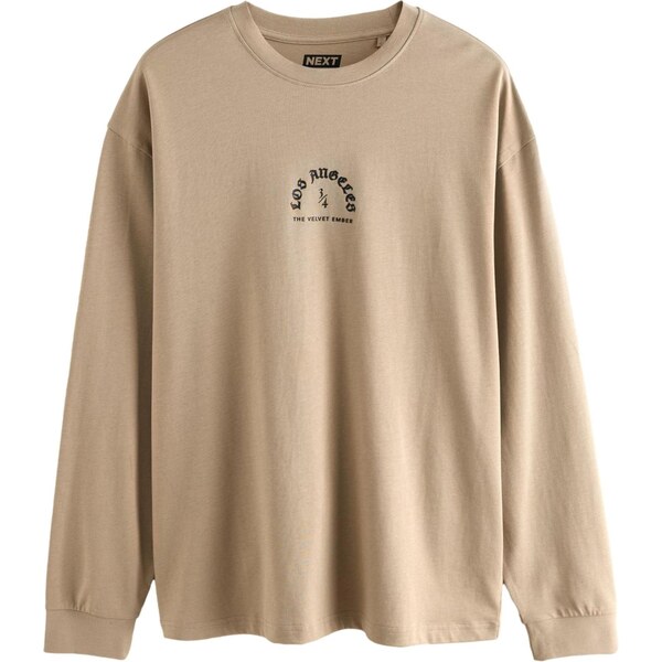 Next Tričko kamenná / čierna 65661991