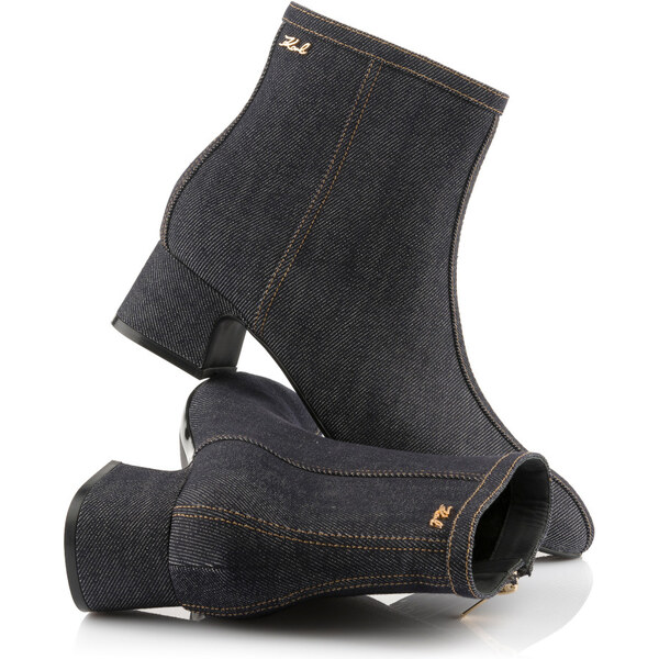 ČLENKOVÁ OBUV KARL LAGERFELD BONNIE ANKLE ZIP BOOT 67047514