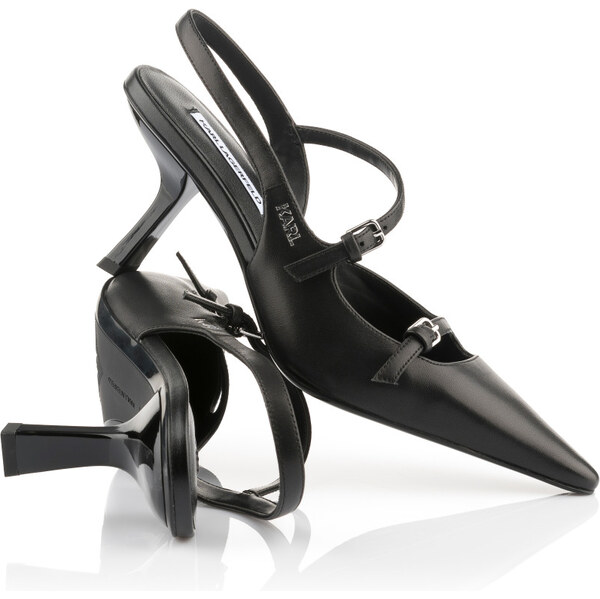 LODIČKY KARL LAGERFELD JEANS KARMEL SLING STRAP PUMP 65576822