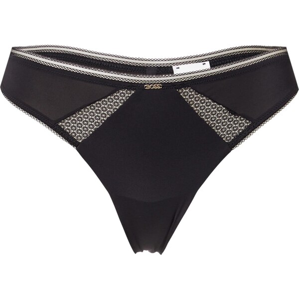 BOSS Tangá čierna 65665570