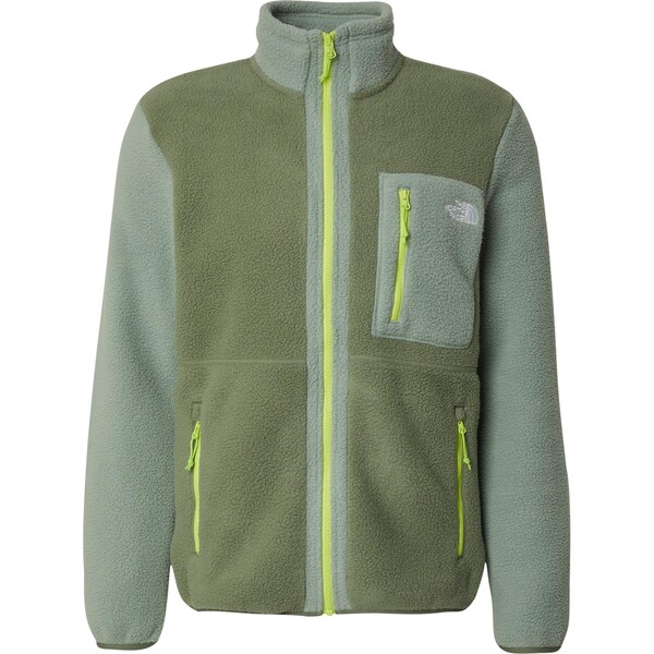 THE NORTH FACE Flisová bunda Yumiori zelená / pastelovo zelená 65619688