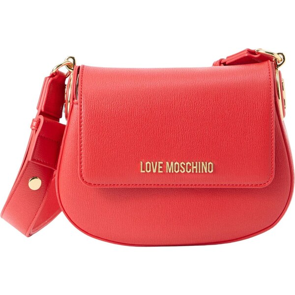 Love Moschino Taška cez rameno zlatá / červená 65894536