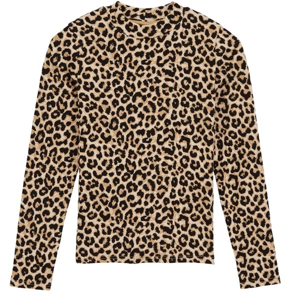 WE Fashion Tričko krémová / piesková / čierna 65657547