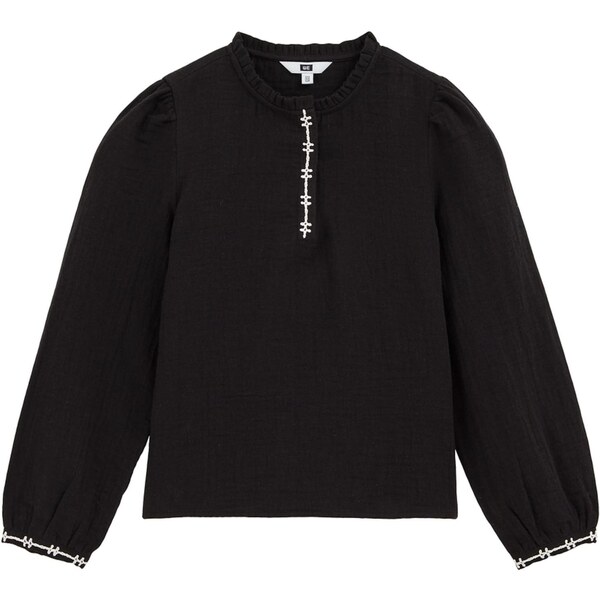 WE Fashion Blúzka čierna 65884098