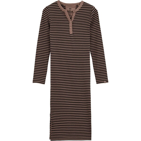 WE Fashion Šaty svetlohnedá / čierna 65884765