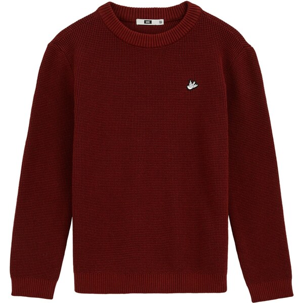 WE Fashion Sveter burgundská 65582183