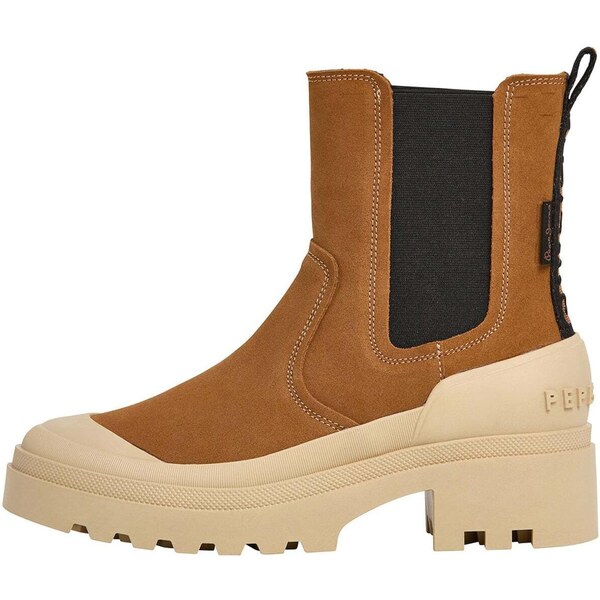 Pepe Jeans Chelsea čižmy HALE koňaková / čierna 65894035