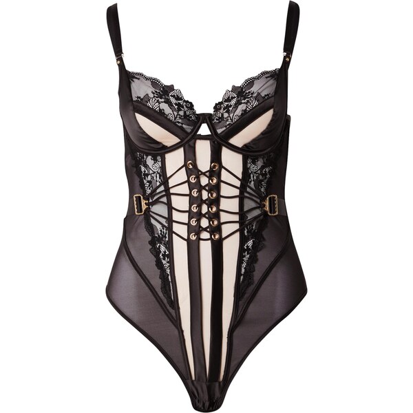 Hunkemöller Body Avela čierna 65890625