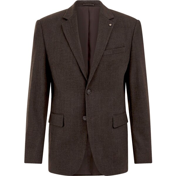 WE Fashion Sako tmavohnedá 65582240