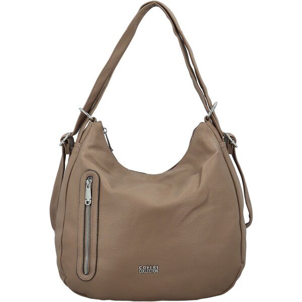 Coveri World Dámsky kabelko/batoh taupe - Coveri Karsten taupe 65589903