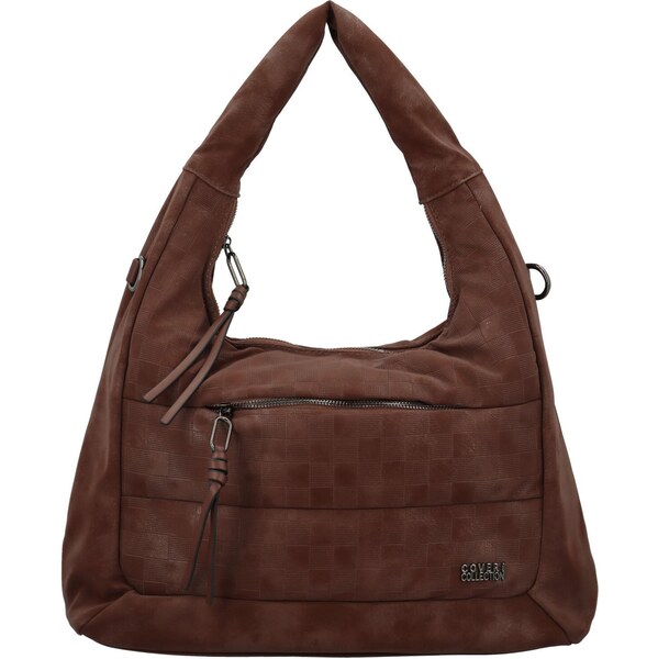 Coveri World Dámska kabelka na rameno coffee - Coveri Orestis coffee 65617299