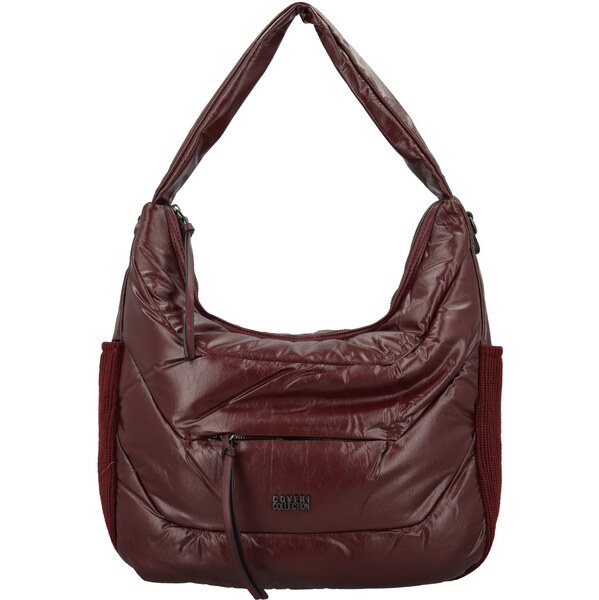 Coveri World Dámska kabelka na rameno vínová - Coveri Olly vínová 65617290
