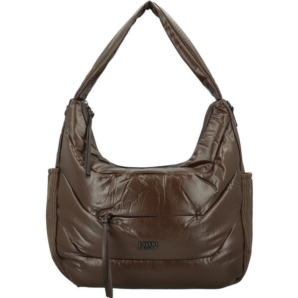 Coveri World Dámska kabelka na rameno coffee - Coveri Olly coffee 65617291