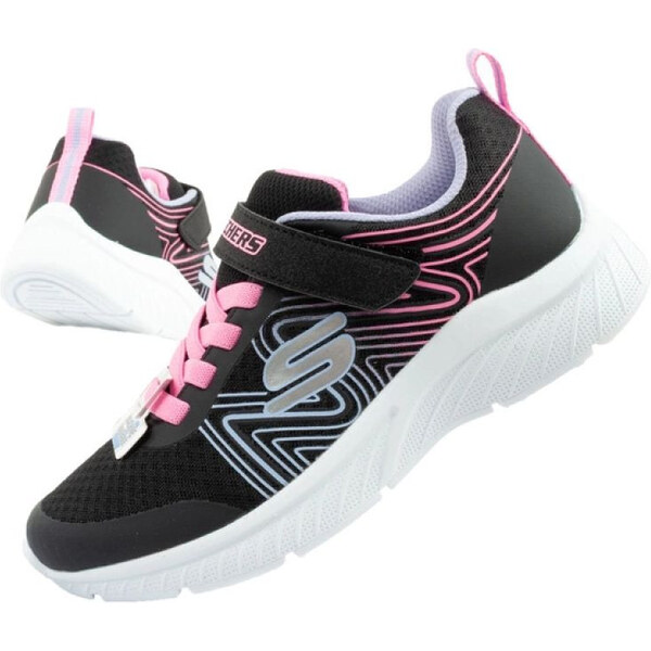 Ľahká pohodlná detská športová obuv na suchý zips Skechers Microspec 65579366