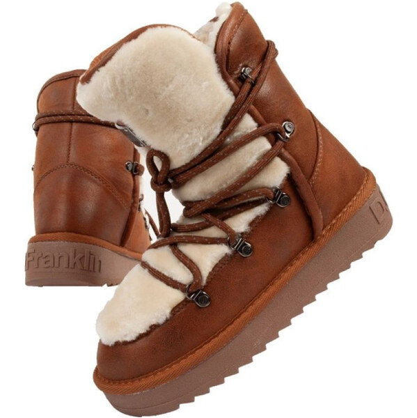 D.Franklin dámske zimné topánky [DFSH370005-CAME] dámske 65579396