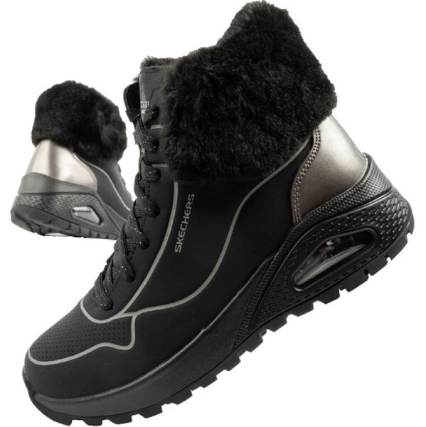 Skechers Uno Rugged dámske športové topánky zateplené topánky zimné 65579450