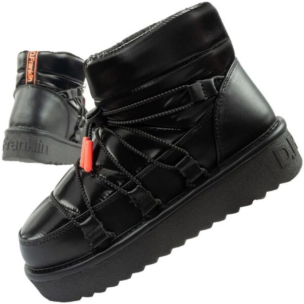 D.Franklin snehové topánky dámske zimné módne zateplené topánky čierne 65579794