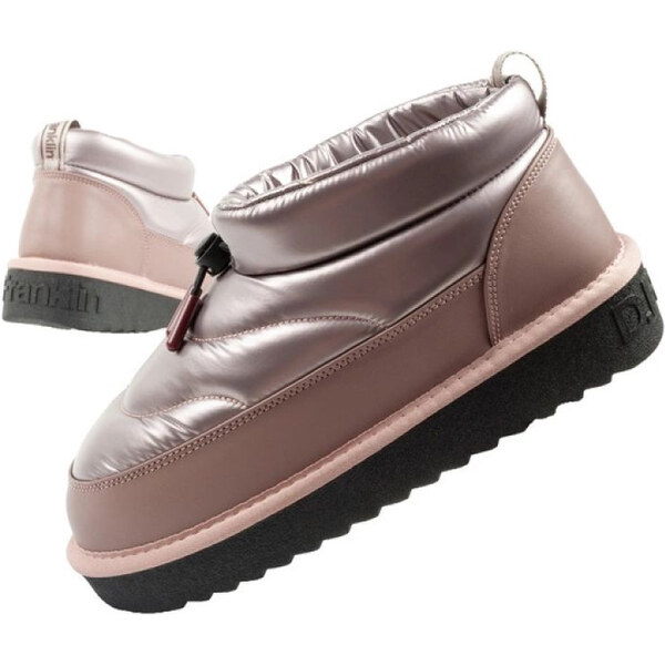 D.Franklin snehu topánky ženy zimné módne zateplené topánky rose gold 65579795
