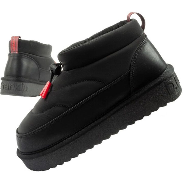 D.Franklin snehové topánky dámske zimné módne zateplené topánky čierne 65579796