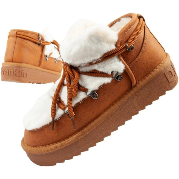 D.Franklin Dámske snehové topánky Zimné módne kožušinové zateplené 65579799