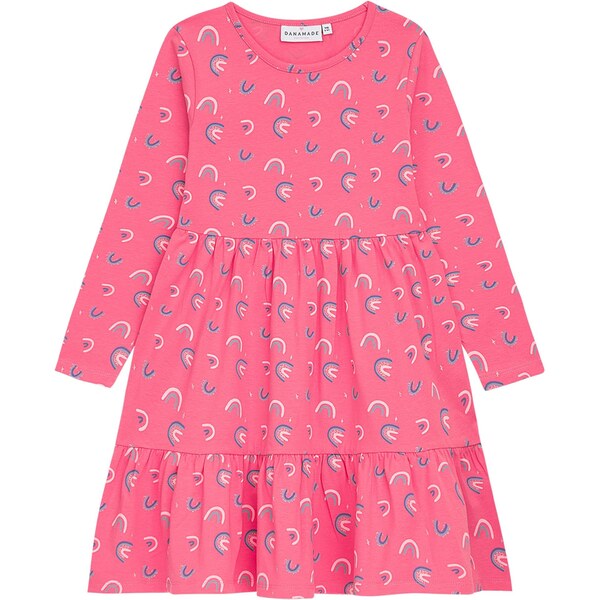 Danamade Šaty modrá / dymovo modrá / ružová / biela 66057258